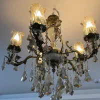 لوستر برنجی