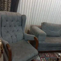 فروش مبل ۵ نفره چوب راش شناسنامه دار|مبلمان خانگی و میز عسلی|گرمسار, |دیوار