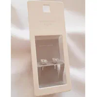 گوشواره نقره نگین زیرکنیا مدل سفید|بدلیجات|گرگان, |دیوار