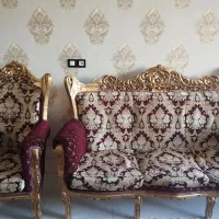 مبل سلطنتی ۹ نفره|مبلمان خانگی و میز عسلی|تربتحیدریه, شهرک ولیعصر|دیوار