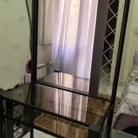 میز آرایش فلزی چوبی فلزی