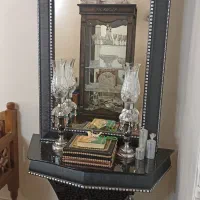 تخت خواب نوجوان و بزرگسال،آینه و شمعدان، میز آرایش|تخت و سرویس خواب|تهران, آهنگران (سراسیاب دولاب)|دیوار
