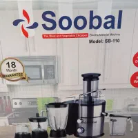 اب میوه گیری ۴ کاره سوبال استفاده نشده اصلان|آبمیوه‌گیر و آب‌مرکبات‌گیر|رامسر, |دیوار