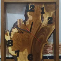 ساعت دیواری نو چوبی