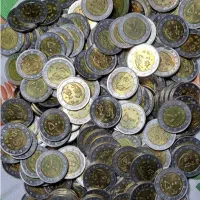 تعداد ۱۰۰ عدد سکه کمیاب ۲فلز جنس برنز