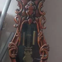 ساعت چوبی ایستاده چوب گردو کار دست