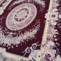 دوعدد فرش ۱۲متری نخ ستاره یزد و هلال البرز ترکمن