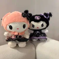 عروسک کرومی بنفش و صورتی وارداتی