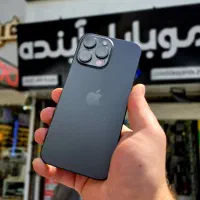 آیفون ۱۵ پرومکس حافظه ۲۵۶ مشکی باتری ۸۹ رجیستر شده