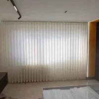 پرده حریر زبرا برقی