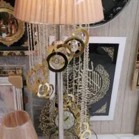 اباژور رومیزی شیری|چراغ خواب و آباژور|خرمآباد, |دیوار