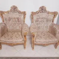 مبل استیل ۹ نفره چوب راش|مبلمان خانگی و میز عسلی|فردوسیه, |دیوار