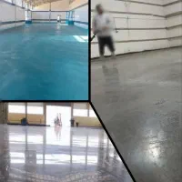 بتن ریزی ماله پروانه‌کفسازی آرملات کفپوش بتن سخت