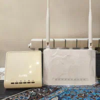 دو عدد مودم بی سیم و با سیم|مودم و تجهیزات شبکه|تهران, اوقاف|دیوار