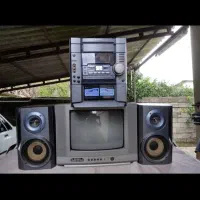 یکدستگاه تلویزیون رنگی 14وپخش سونی وبلندگو وپایه|تلویزیون و پروژکتور|آمل, |دیوار