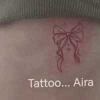 مدل تتو بدن برای عکاسی پیج