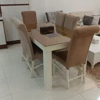 میز ناهارخوری شش نفره|میز و صندلی غذاخوری|بهشهر, |دیوار