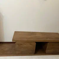 میز تلویزیون چوب گردو برند لما ترکیه