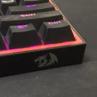 Redragon K617 RGB کیبورد گیمینگ|قطعات و لوازم جانبی رایانه|کاشان, میدان کهنه|دیوار
