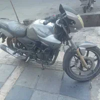 موتور سیکلت آپاچی مدل ۹۰ خاکستری