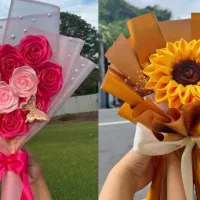 دسته گل ربانی|گل مصنوعی|رامهرمز, |دیوار