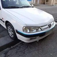 پژو پارس سال مدل ۱۳۹۳ سفید معاوضه سمند