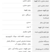 قهوه ساز نیمه صنعتی مباشی|سماور، چایساز، قهوهساز|فردیس, نسترن غربی|دیوار