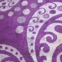 گلیم فرش ۶ متری رنگ بنفش
