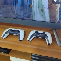 PS5 دو دسته دیجیتال در حد نو دارای بازی