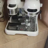 دستگاه اسپرسو ساز نیمه صنعتی با آسیاب