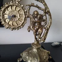 ساعت برنج رومیزی