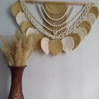 شلف و دیوارکوب مکرومه|صنایع دستی و سایر لوازم تزئینی|مشهد, حجاب (شهرک غرب)|دیوار