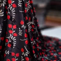 پارچه مخمل‌یلدایی پشت مشکی تخفیفی|لباس|قم, نخودی|دیوار