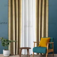 پرده کالیفرنیا مخمل هازان ترک