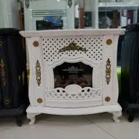 بخاری گازی شومینه بزرگ حصیری30000پایه دارباگارانتی|بخاری، هیتر، شومینه|مشهد, طلاب|دیوار