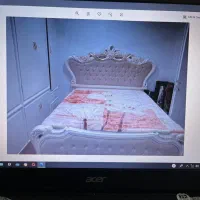 تخت خواب ۲ نفره سلطنتی جنس خوب سالم درحدنو