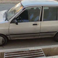 پراید مدل 83 دوتیکه رنگ داره روکش صندلی نو