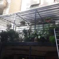 اجرای سقف حیاط خلوت و پاسیو پلی کربنات و ...