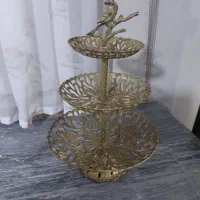 شیرینی وشکلات خوری ۳ طبقه برنز