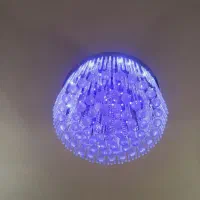 ۲ عدد لوستر کریستالی|لوستر و چراغ آویز|ملایر, |دیوار