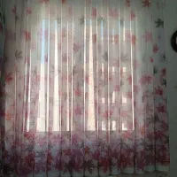 پرده اتاق با میل پرده و...