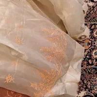 پرده حریر طرح دار به همراه کتیبه بالا پرده|پرده، رانر، رومیزی|تهران, جنت‌آباد جنوبی|دیوار