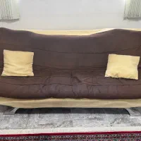 مبل ۸ نفره تخت شو / دست دوم
