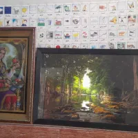 تابلوتمیزسالم چراغ دار۹۸در۶۸تابلوعکس دختر۸۷در۶۶|تابلو، نقاشی، عکس|شیراز, گلکوب|دیوار