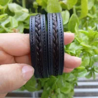 دستبند موی یار باچرم طبیعی گاوی|جواهرات|مشهد, توس (بلوار توس)|دیوار