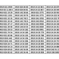 0919.0241.442 و 0919.0241.443|سیمکارت|زنجان, |دیوار