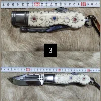 انواع چاقوهای فوق کلکسیونی دسته شاخ بکر و زیبا|کلکسیون اشیاء عتیقه|کرمانشاه, |دیوار