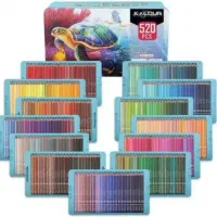 مداد رنگی ۵۲۰ رنگ کالور