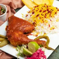 غذای خانگی سادات پرس کامل با سوپ جو رایگان۲۴ ساعته