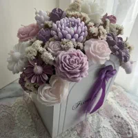باکس گل شمعی